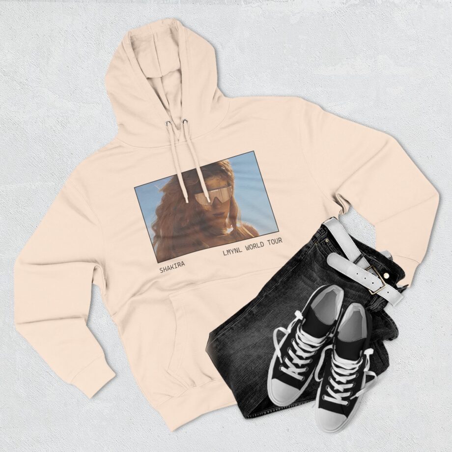 Shakira Sunglasses Three-Panel Fleece Hoodie