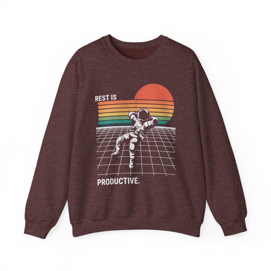 Elyse Myers: Rest is Productive Unisex Heavy Blend™ Crewneck Sweatshirt