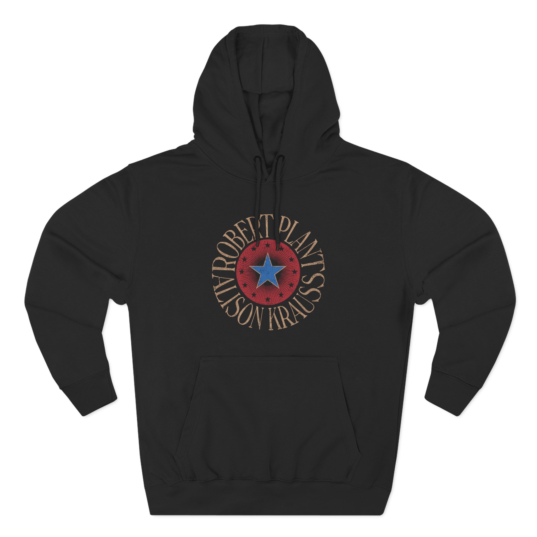 Robert Plant Star Three-Panel Fleece Hoodie