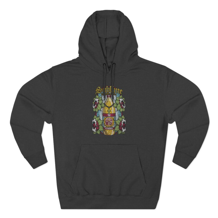 Sublime 40oz to Freedom Three-Panel Fleece Hoodie