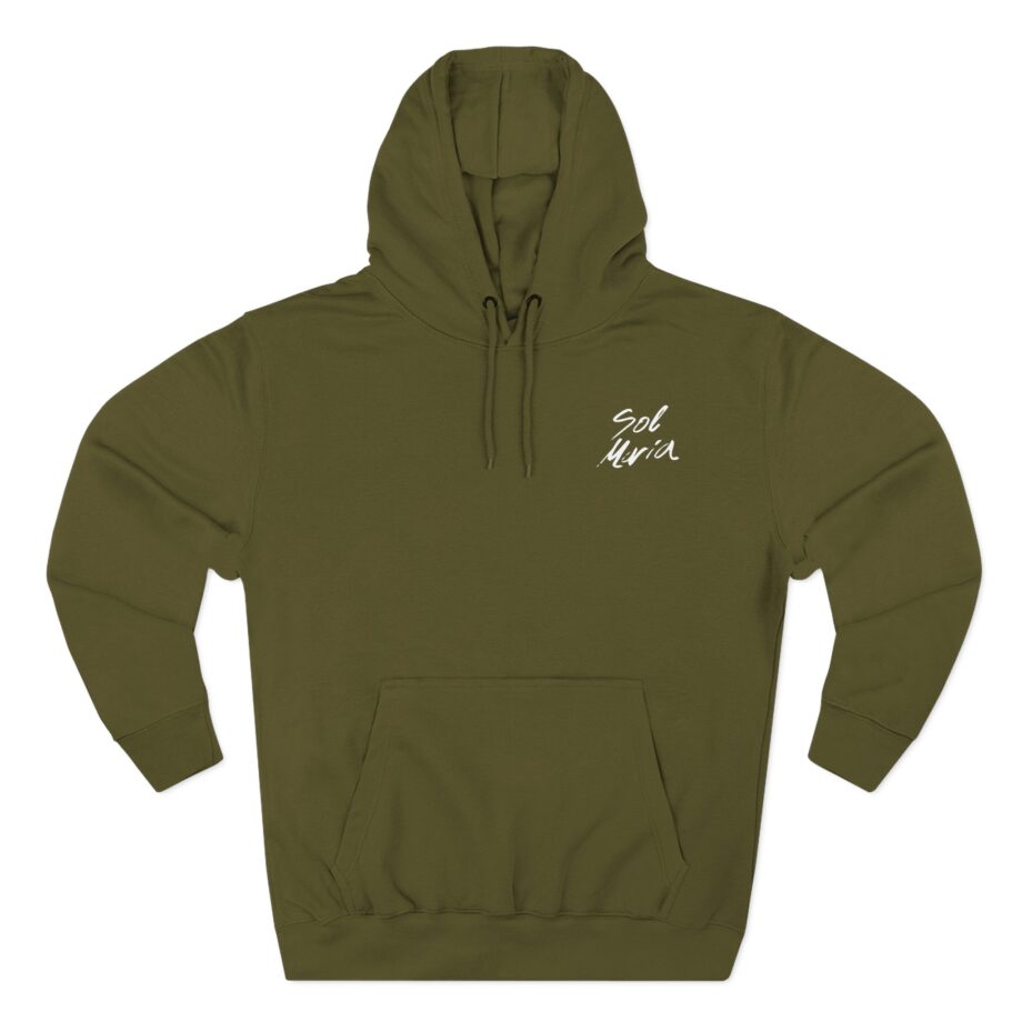 Eladio Carrion Sol Maria Three-Panel Fleece Hoodie