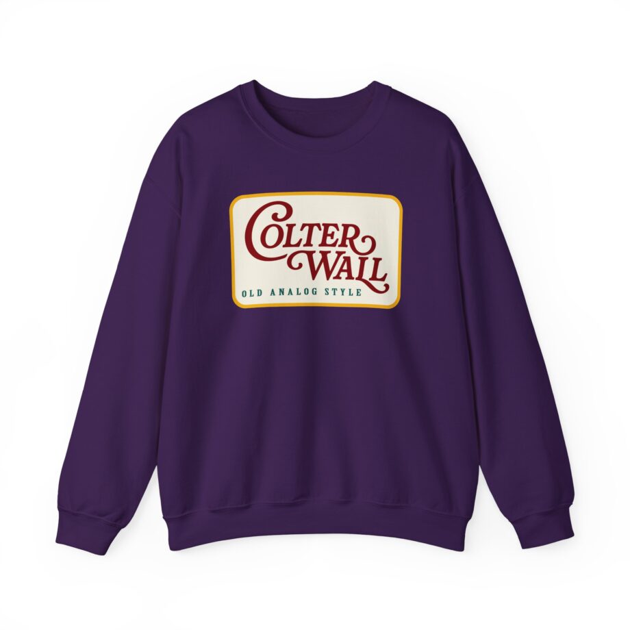 Colter Wall Old Analog Style Unisex Heavy Blend™ Crewneck Sweatshirt