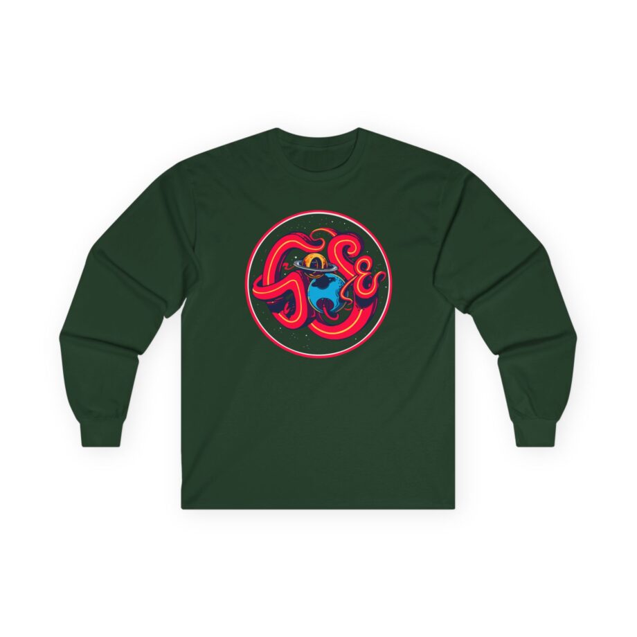 Goose Planetary Unisex Ultra Cotton Long Sleeve Tee
