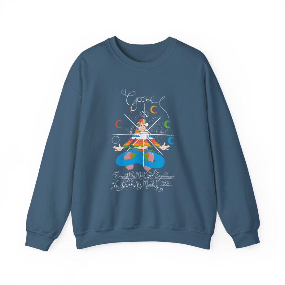 Goose Rainbow Kid EMG Experienc Unisex Heavy Blend™ Crewneck Sweatshirt