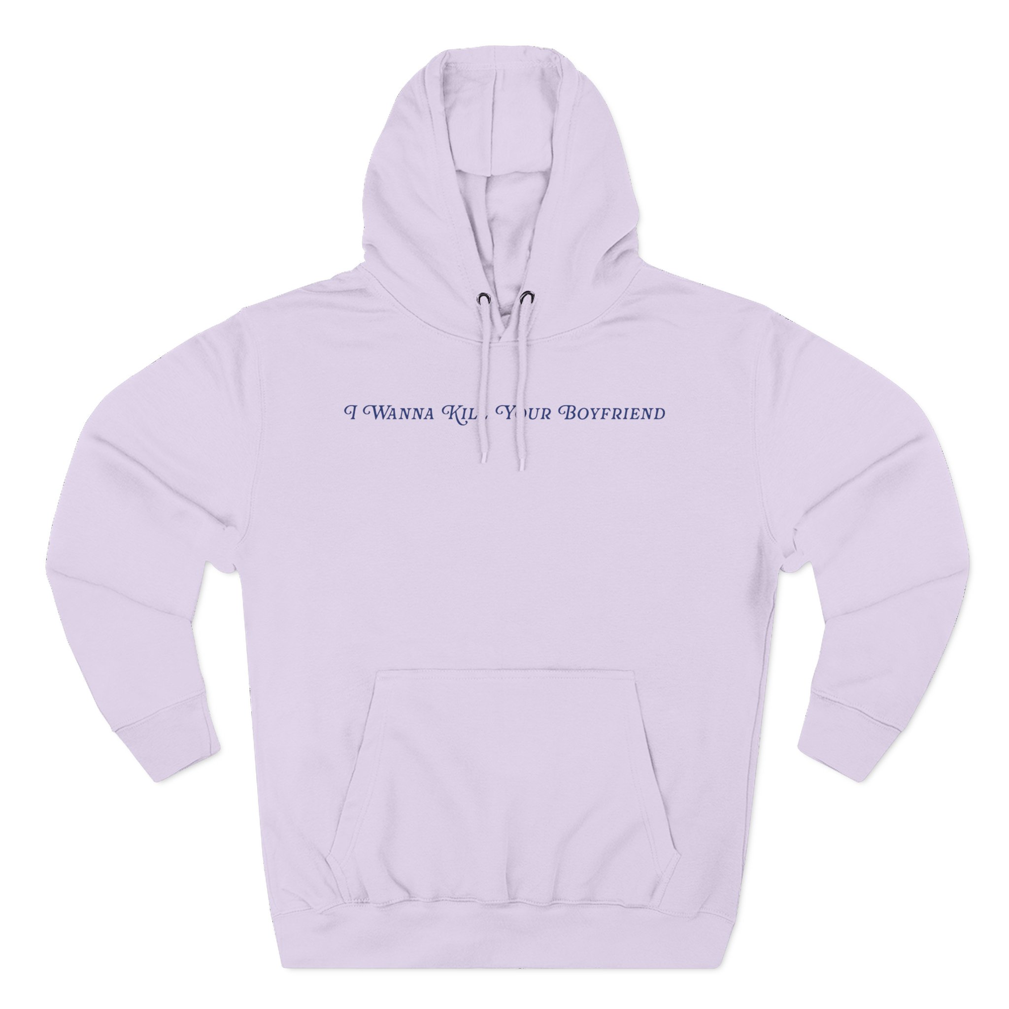 Binchtopia I Wanna Kill Your Boyfriend Baby Three-Panel Fleece Hoodie