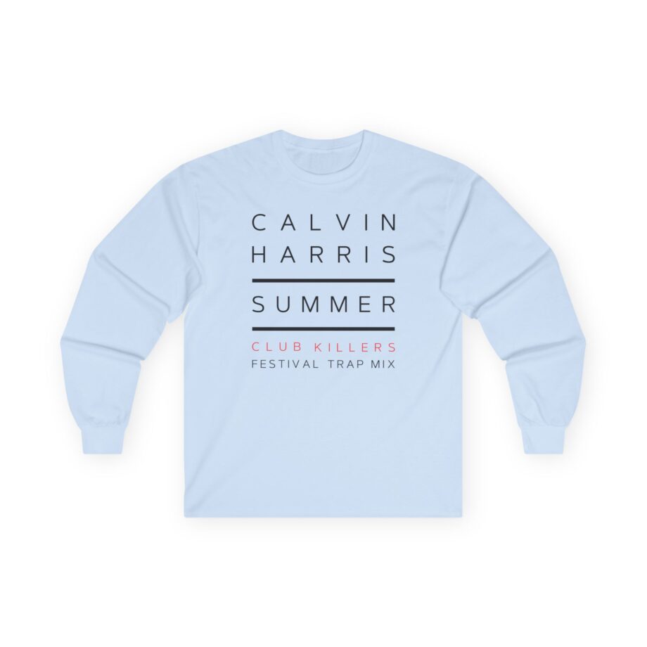 Calvin Harris Summer 4 Album Cover Unisex Ultra Cotton Long Sleeve Tee