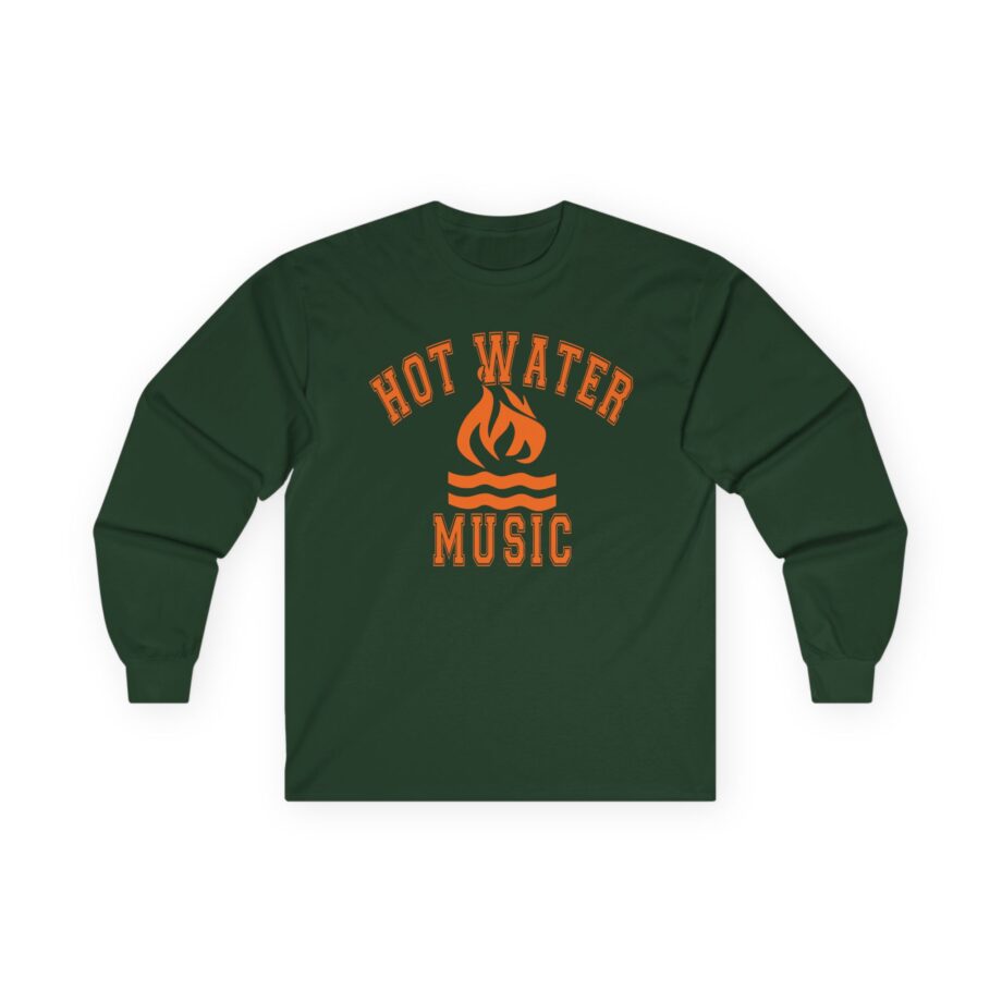 Hot Water Music College Flame Unisex Ultra Cotton Long Sleeve Tee
