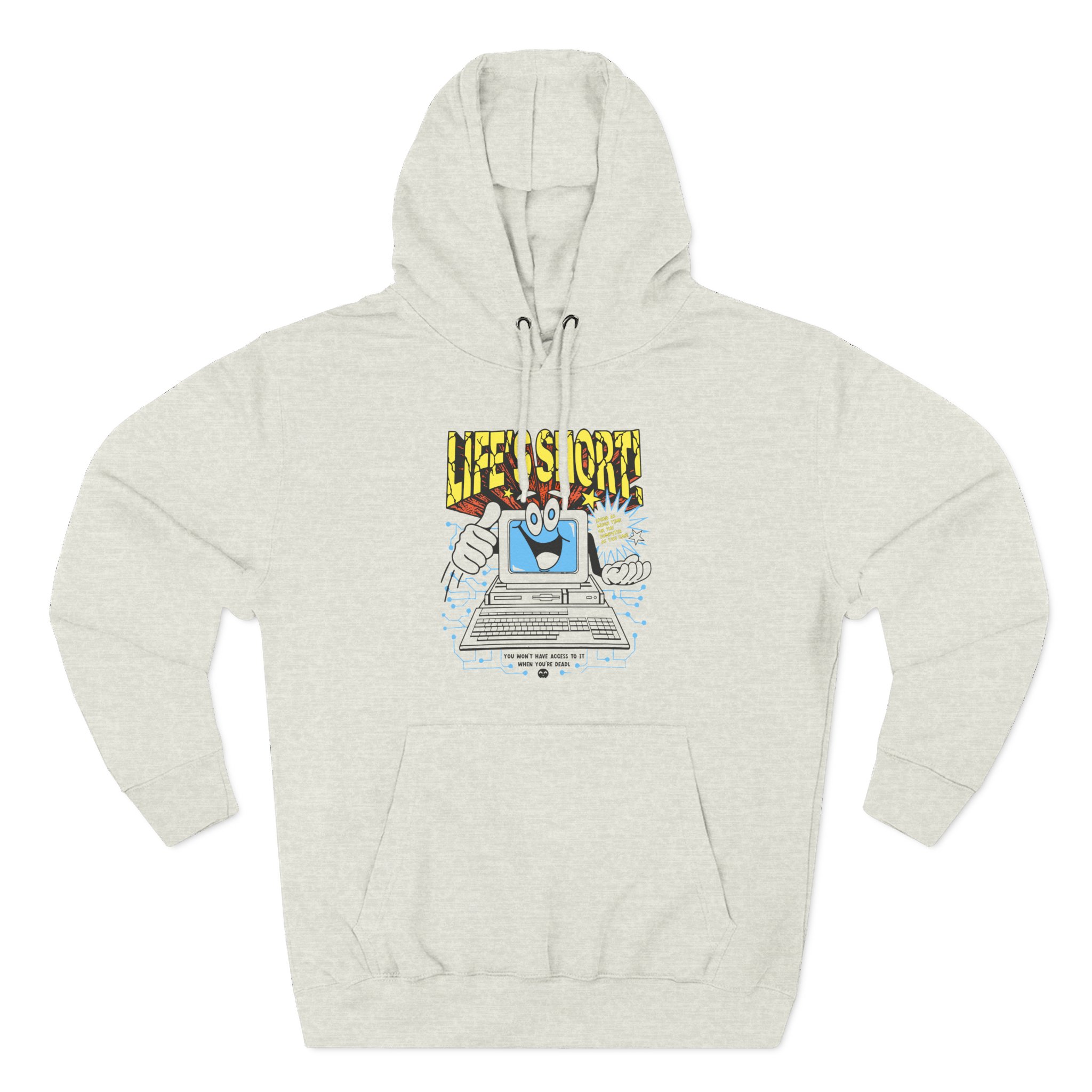 Cold Ones the Life's Three-Panel Fleece Hoodie
