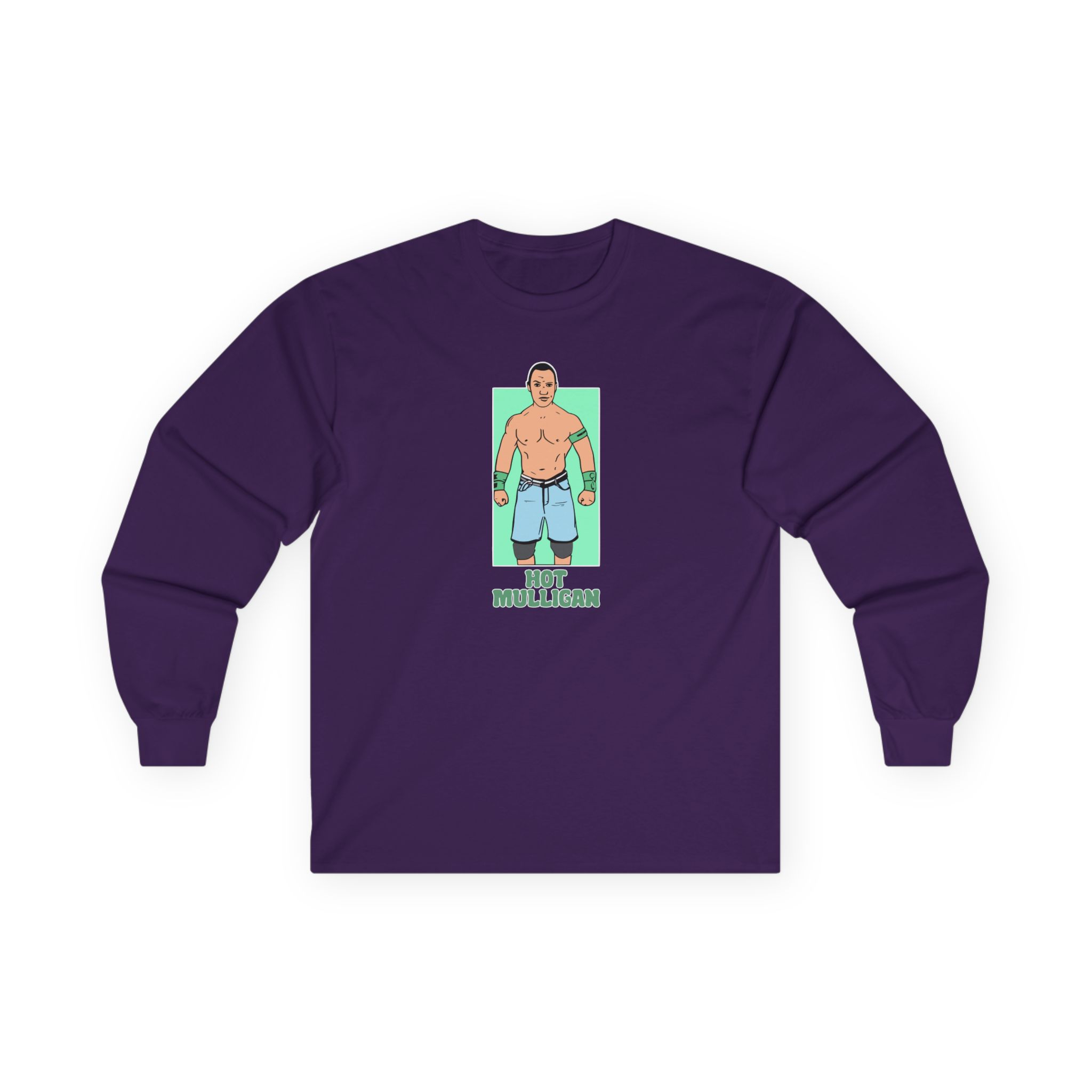 Hot Mulligan People's Eyebrow Unisex Ultra Cotton Long Sleeve Tee