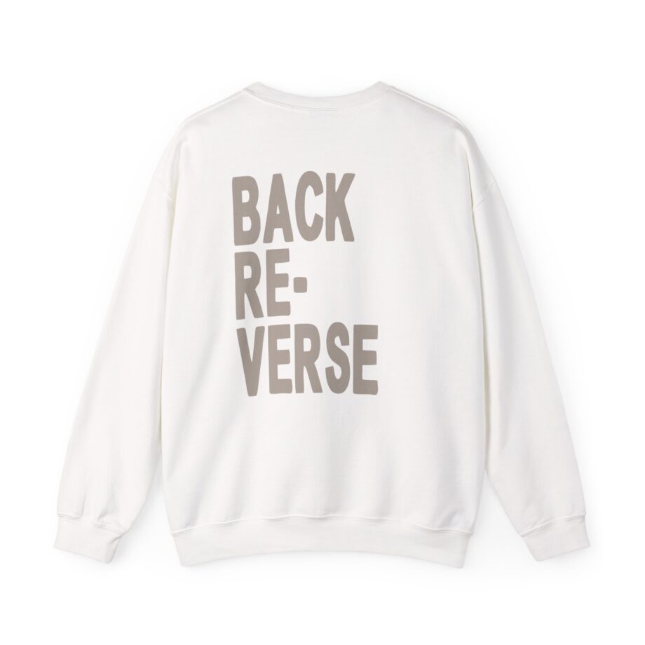 Armchair Expert Reverse Back Unisex Heavy Blend™ Crewneck Sweatshirt