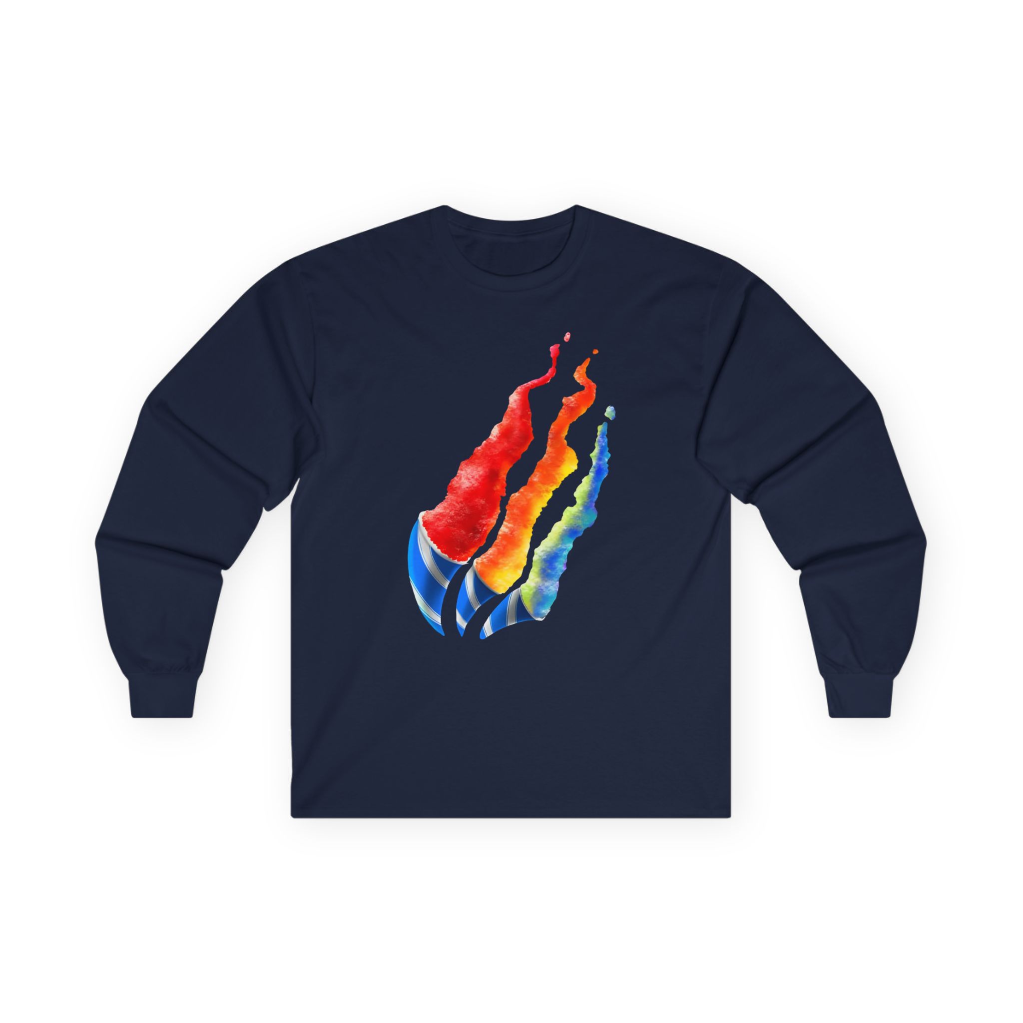 Preston Snowcone Flame Unisex Ultra Cotton Long Sleeve Tee