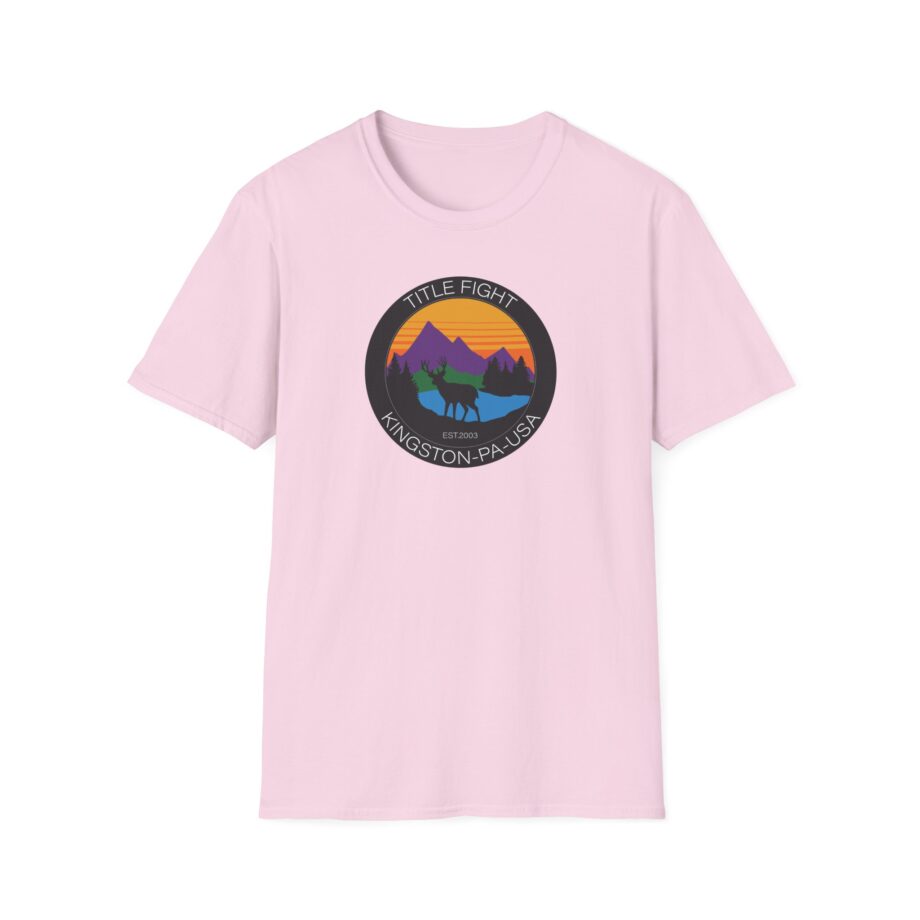 Title Fight "Deer" Unisex Softstyle T-Shirt