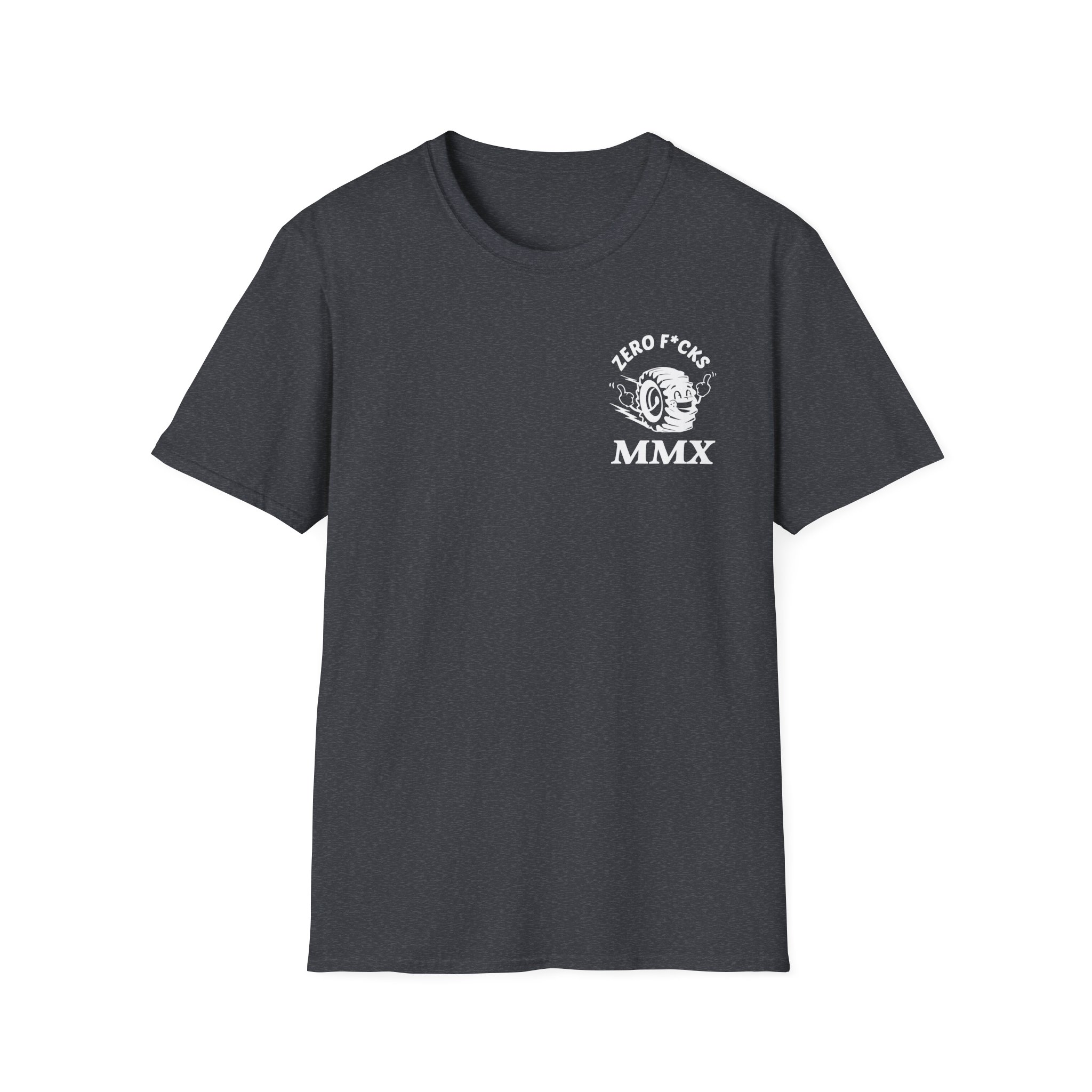 Monstermax Zero Fucks Unisex Softstyle T-Shirt