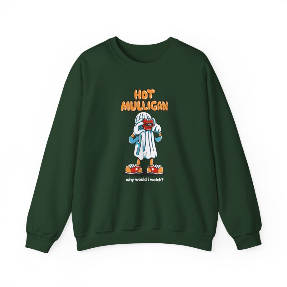 Hot Mulligan Why Would I Watch Unisex Heavy Blend™ Crewneck Sweatshirt
