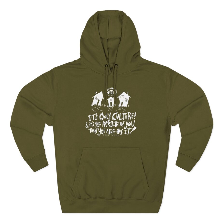 Will Wood Suburbia Three-Panel Fleece Hoodie