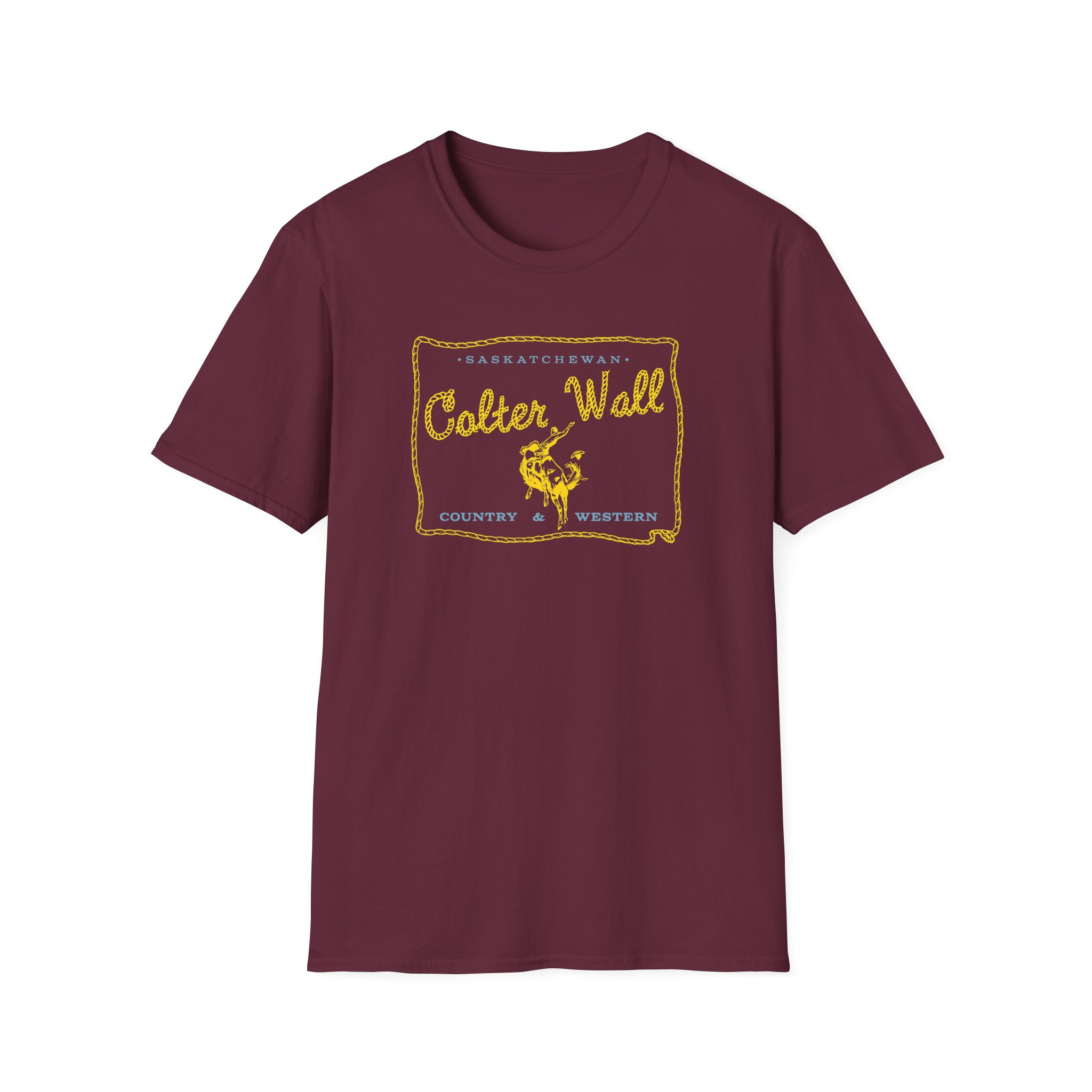 Colter Wall Saskatchewan Unisex Softstyle T-Shirt