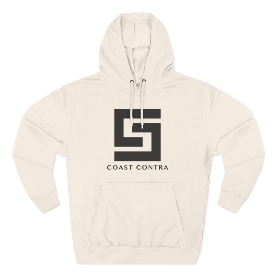 Coast Contra Logo Three-Panel Fleece Hoodie