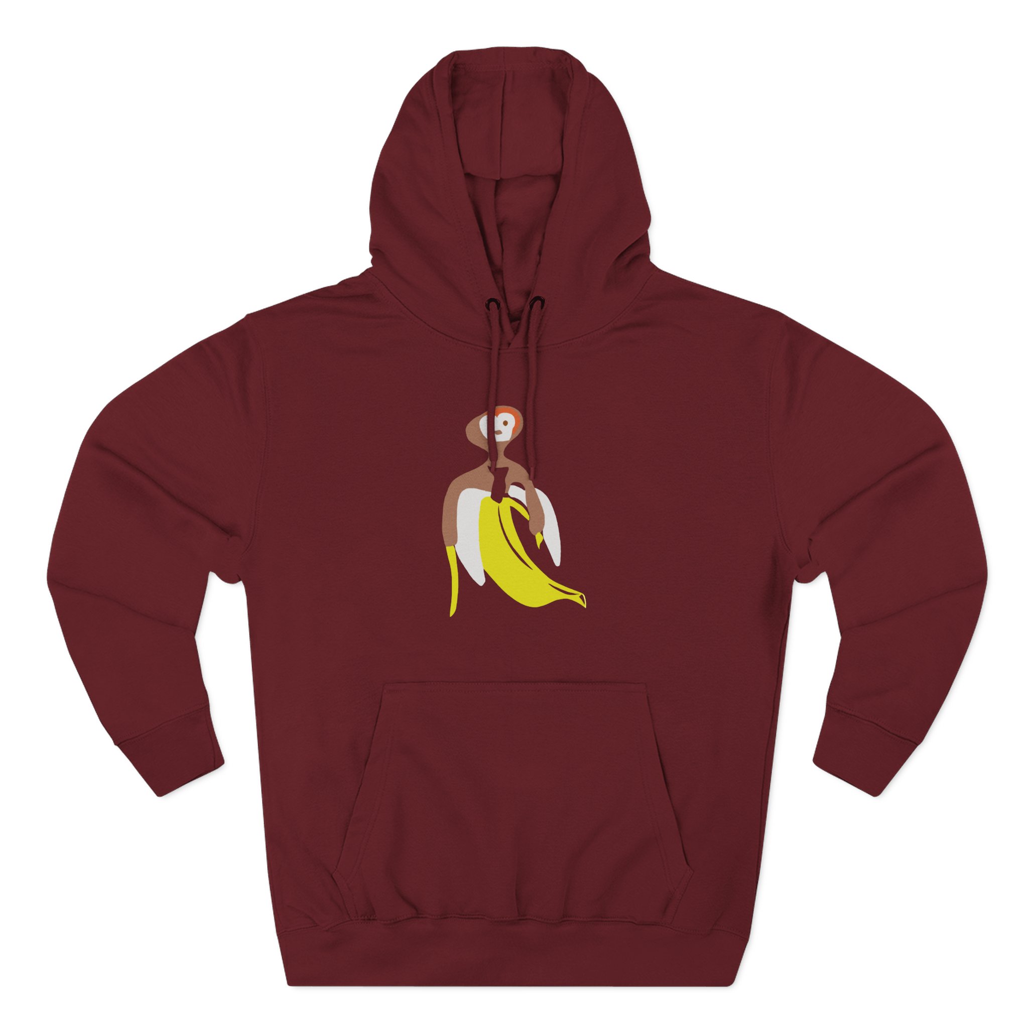 Spoonkid Inspired Banana Three-Panel Fleece Hoodie