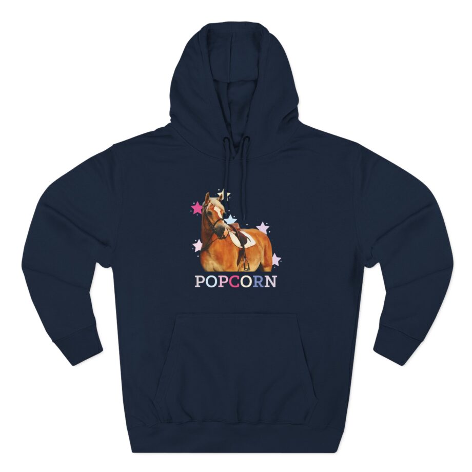Harlow and Popcorn Stars Three-Panel Fleece Hoodie