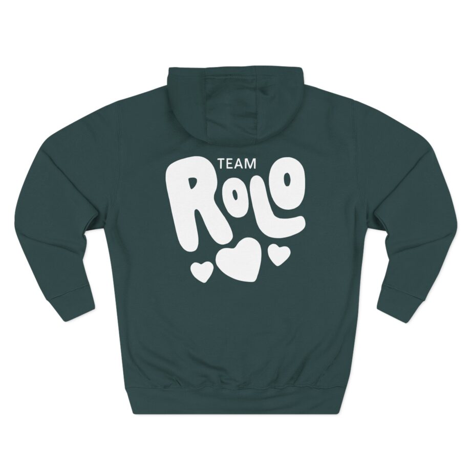 Harlow and Popcorn Stars Three-Panel Fleece Hoodie