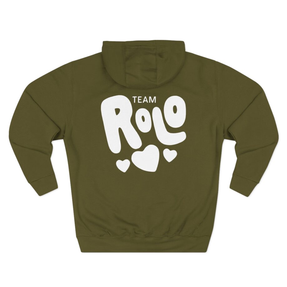 Harlow and Popcorn Stars Three-Panel Fleece Hoodie