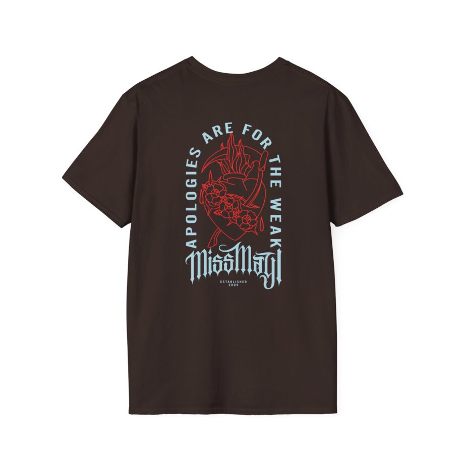 Miss May I Burning Rose Unisex Softstyle T-Shirt
