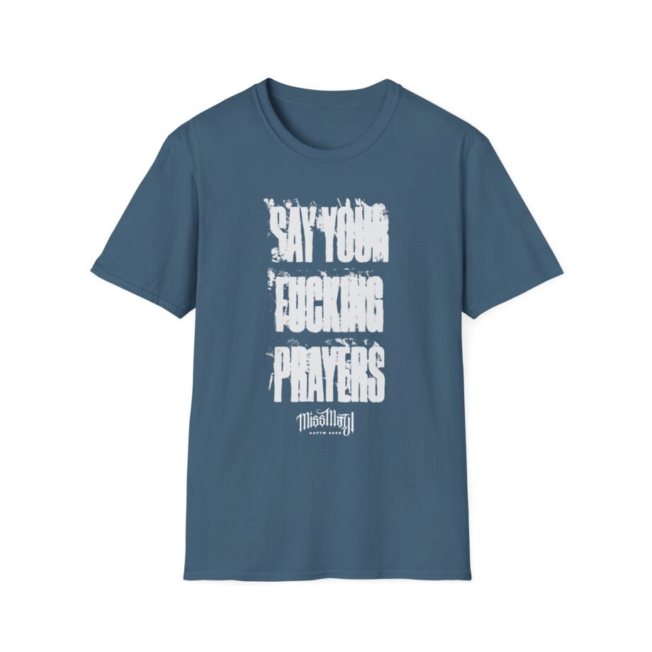 Miss May I Glow in the Dark Prayers Unisex Softstyle T-Shirt