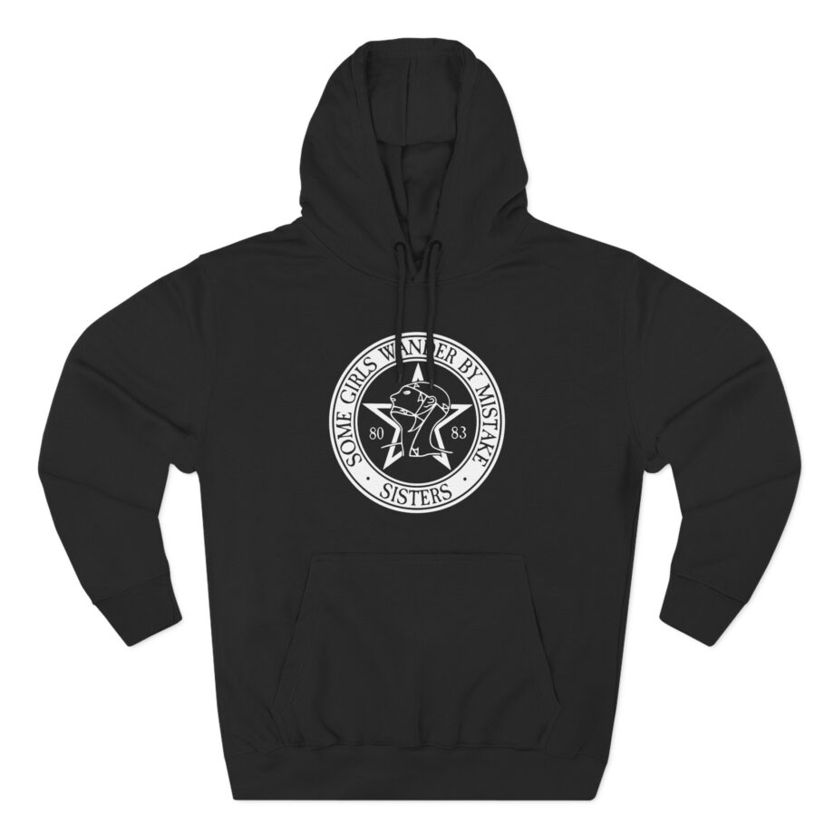 The Sisters Of Mercy, The - Some Girls Wander By Mistake Three-Panel Fleece Hoodie