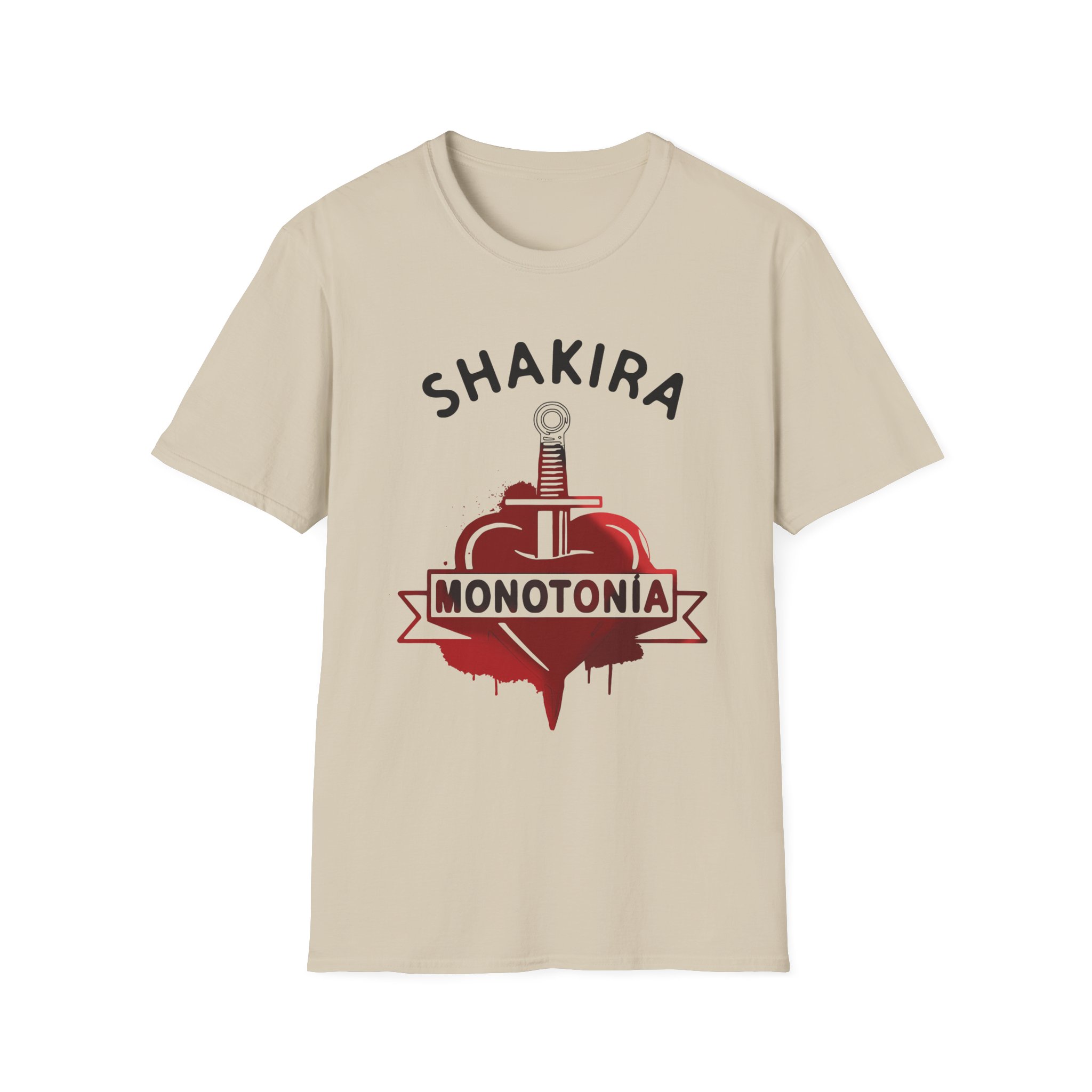Shakira MonotonĂa Unisex Softstyle T-Shirt