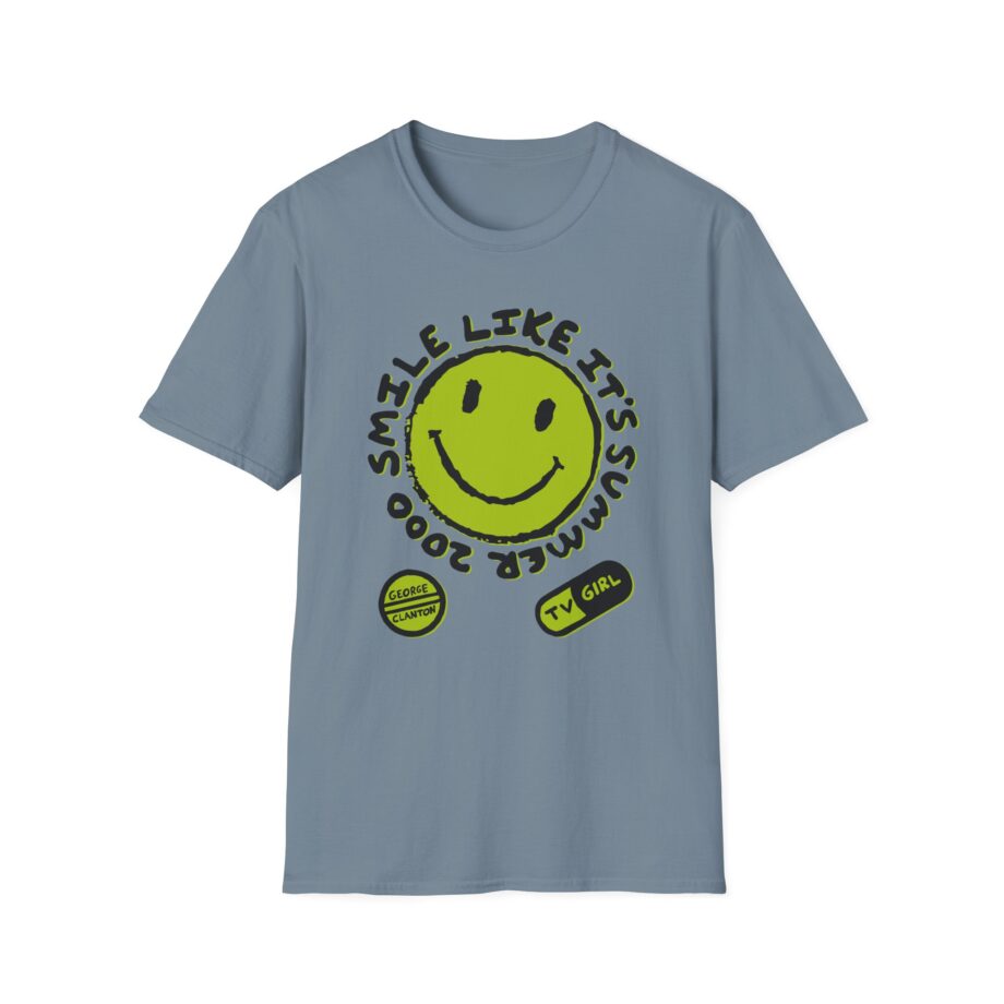 Tv Girl Smile Like It's Summer 2000 Unisex Softstyle T-Shirt