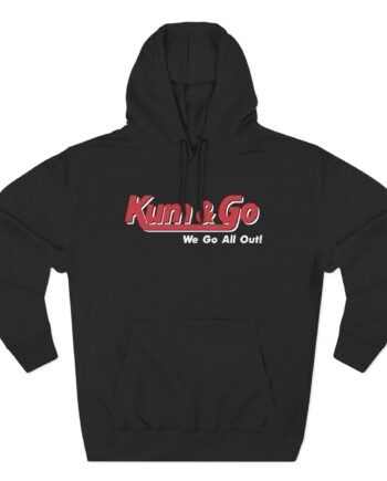 Kum and Go Three-Panel Fleece Hoodie