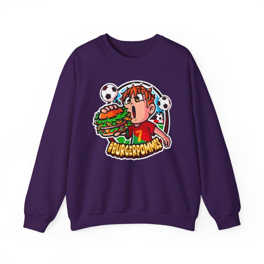 Burger Pommes Unisex Heavy Blend™ Crewneck Sweatshirt