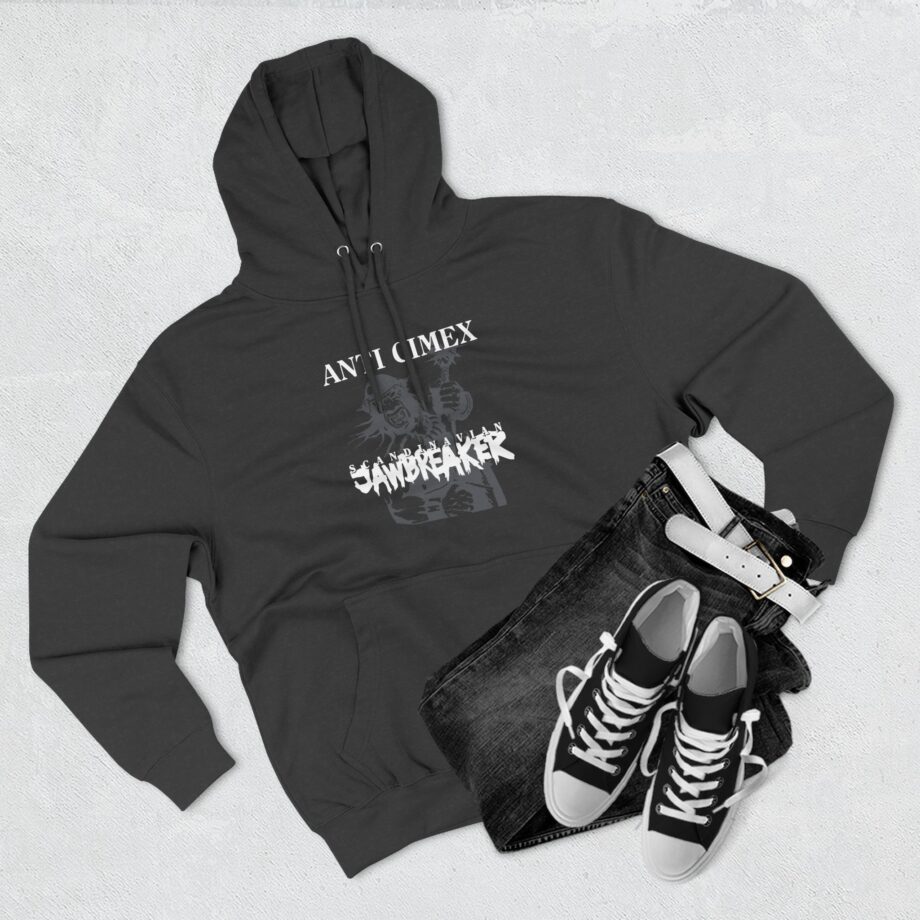 Anti Cimex Scandinavian Jawbreaker Three-panel Fleece Hoodie