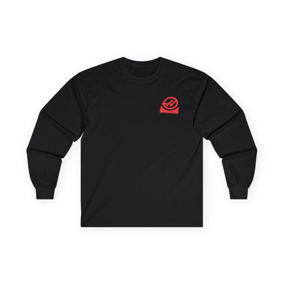 Haas F1 Color Block Unisex Ultra Cotton Long Sleeve Tee
