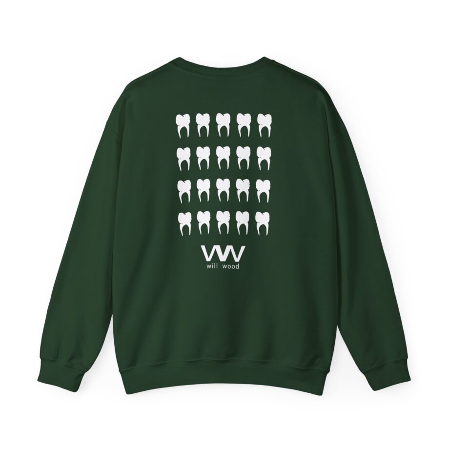 Will Wood Host Skull Unisex Heavy Blend™ Crewneck Sweatshirt