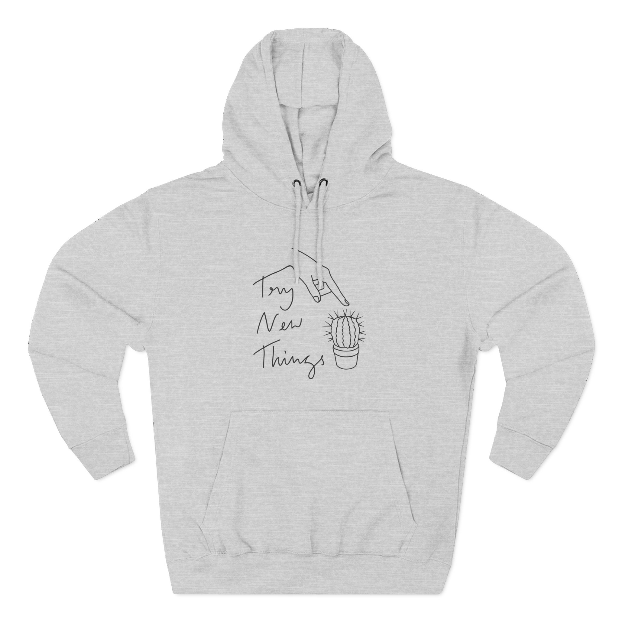 Dan and Phil Cactus Three-Panel Fleece Hoodie
