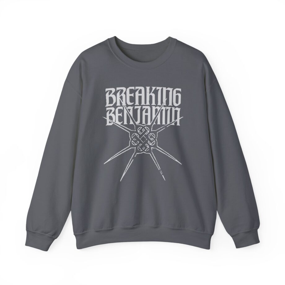 Breaking Benjamin Spike Logo Unisex Heavy Blend Crewneck Sweatshirt