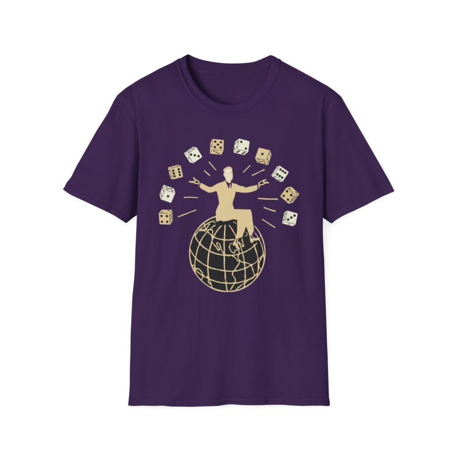 Set Your Goals Dice Unisex Softstyle T-Shirt