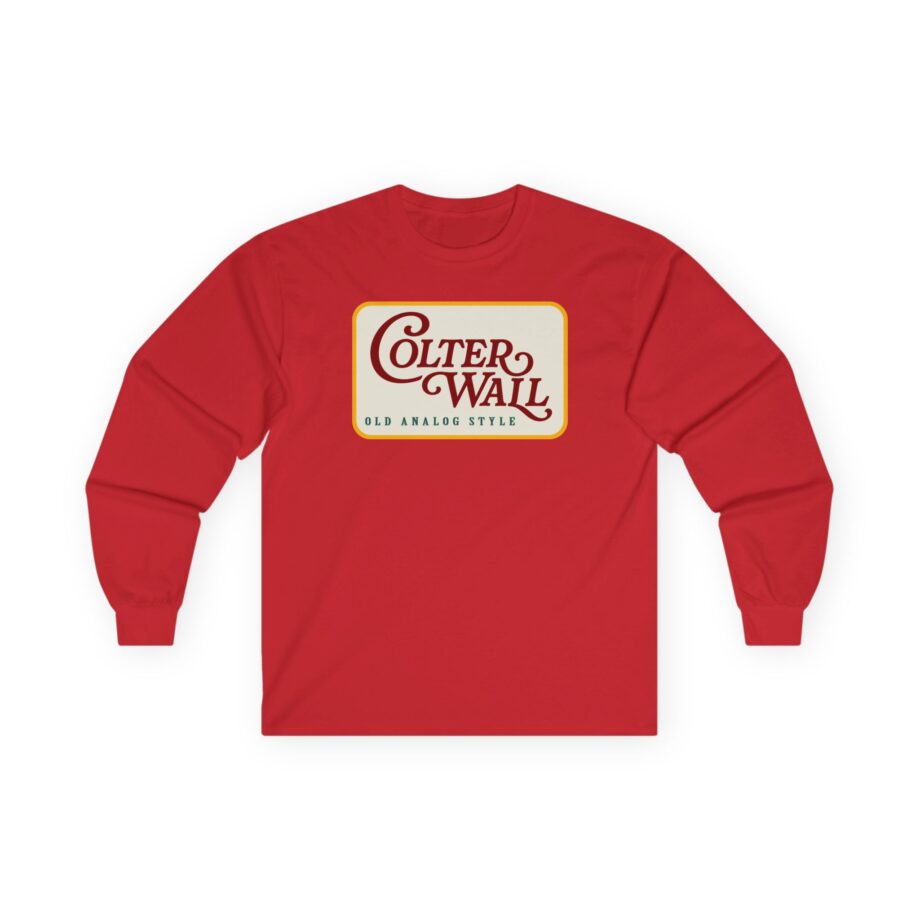 Colter Wall Old Analog Style Unisex Ultra Cotton Long Sleeve Tee