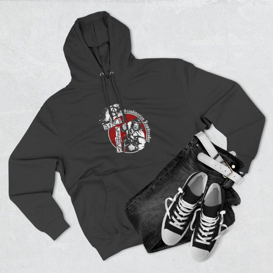 Anti Cimex Red Orch Three-panel Fleece Hoodie