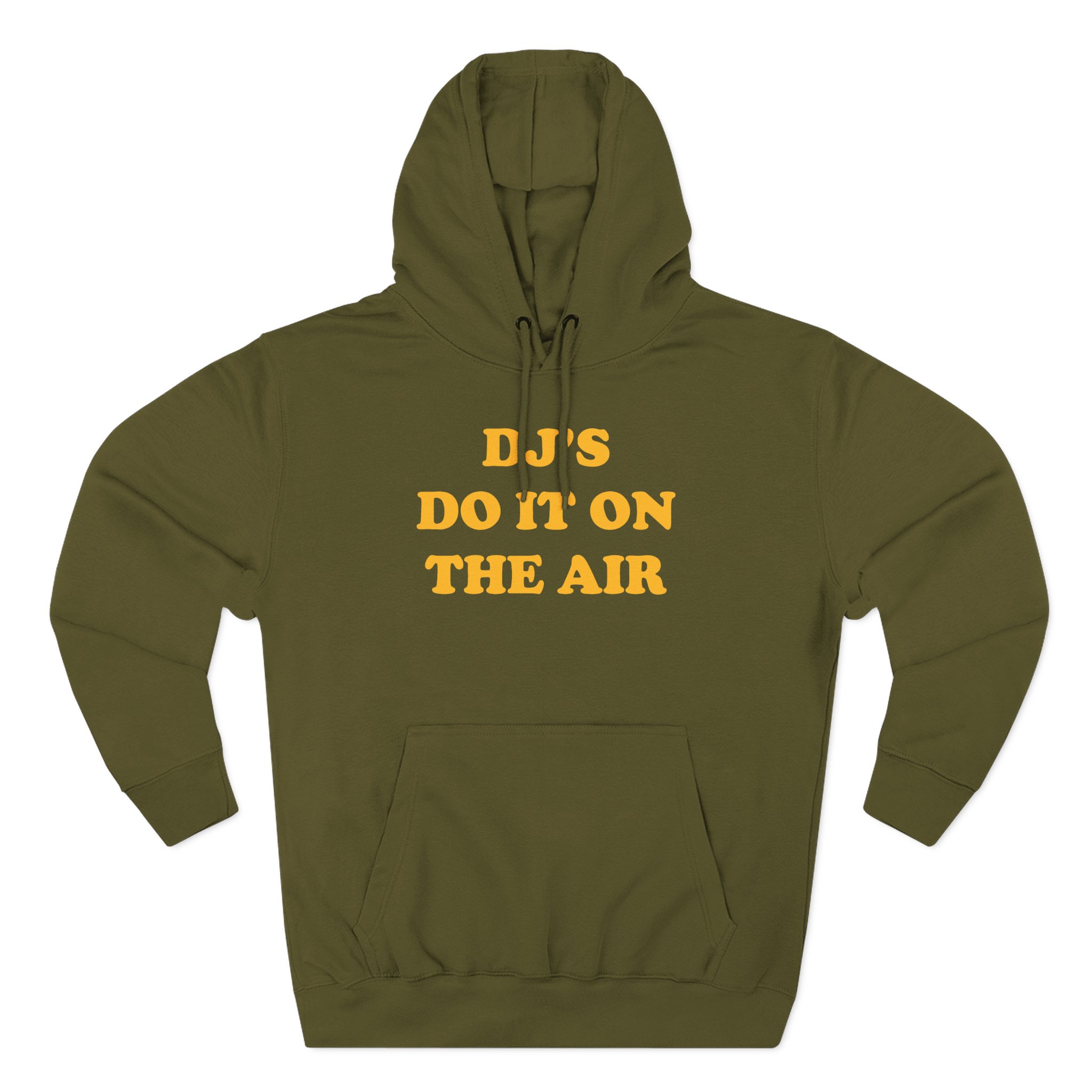 Haim Dj's Do It on the Air  Three-Panel Fleece Hoodie
