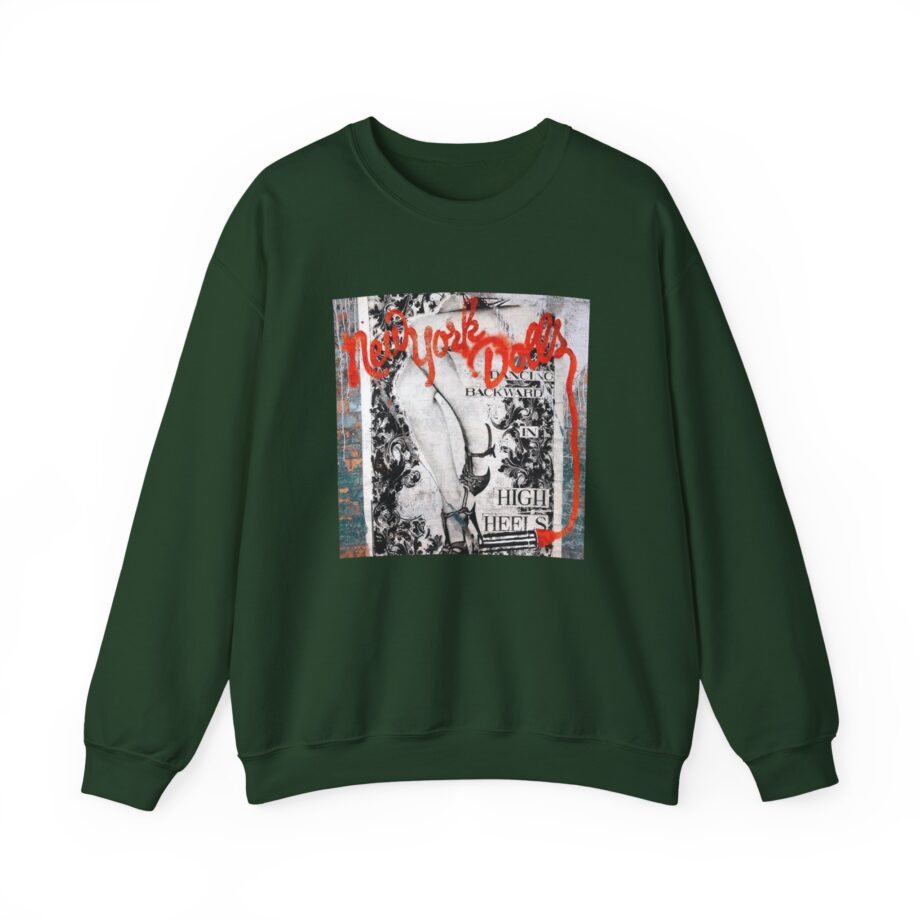 New York Dolls Dancing Backward Album Unisex Heavy Blend™ Crewneck Sweatshirt