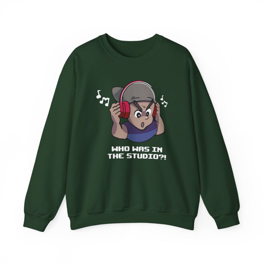 Dashie  Who Was in the Studio Unisex Heavy Blend™ Crewneck Sweatshirt