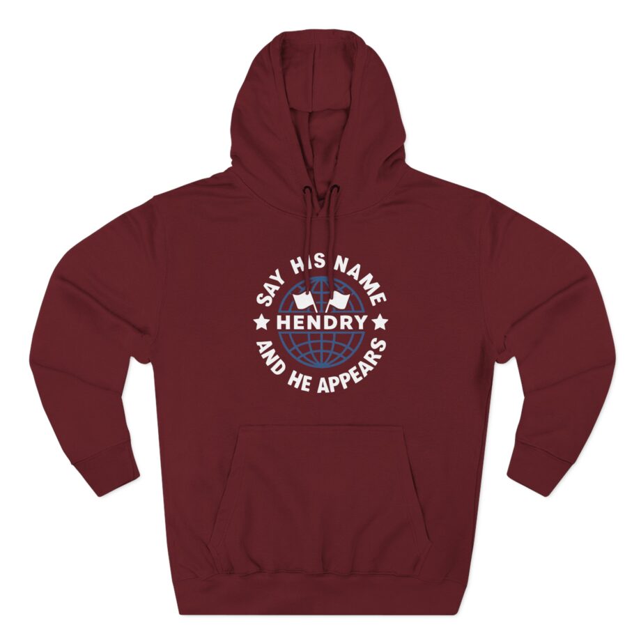 Joe Hendry Say His Name Three-Panel Fleece Hoodie