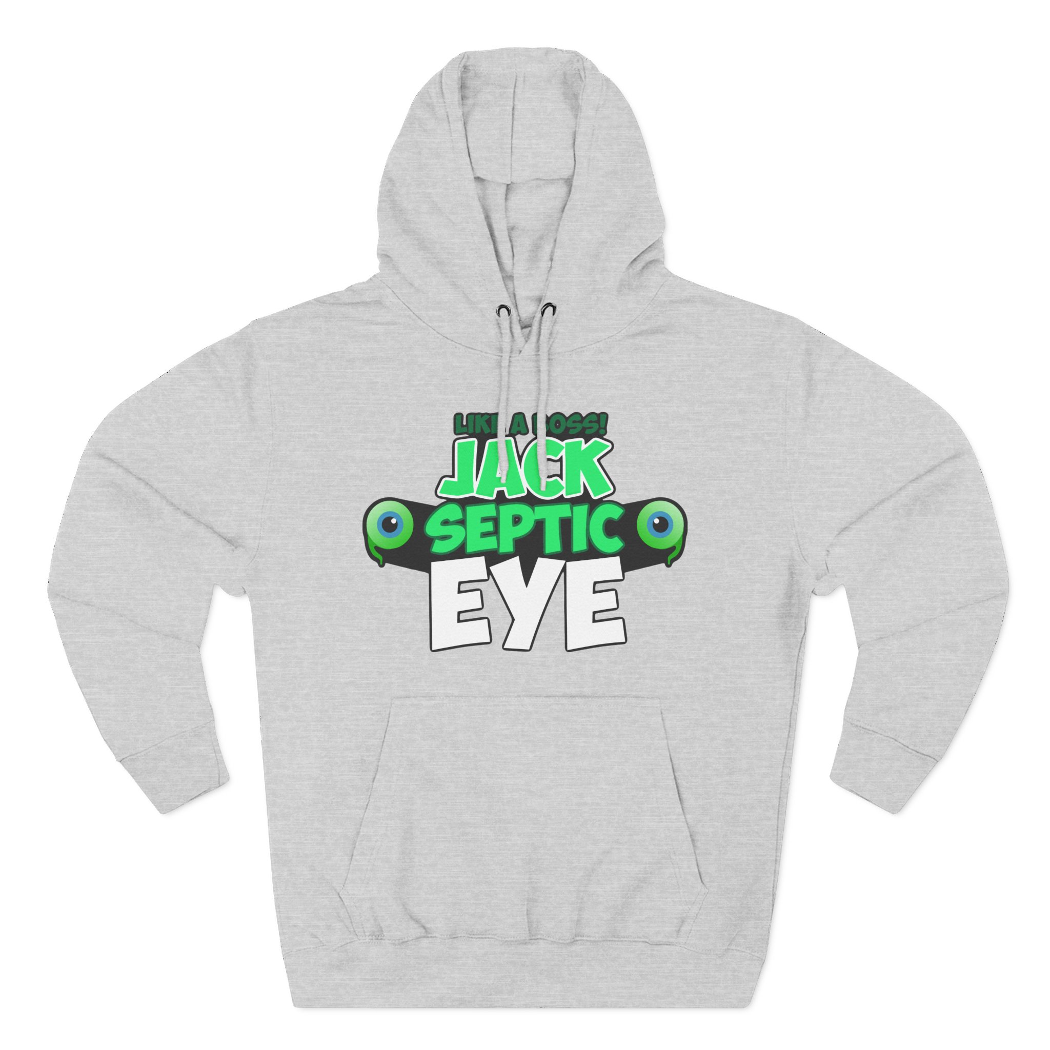 Like a Boss Jacksepticeye Three-Panel Fleece Hoodie