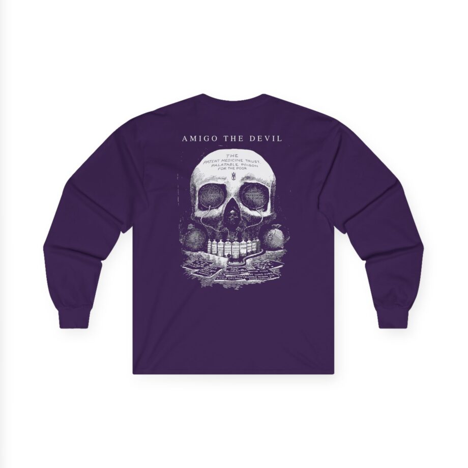 Amigo The Devil Death's Laboratory" Unisex Ultra Cotton Long Sleeve Tee