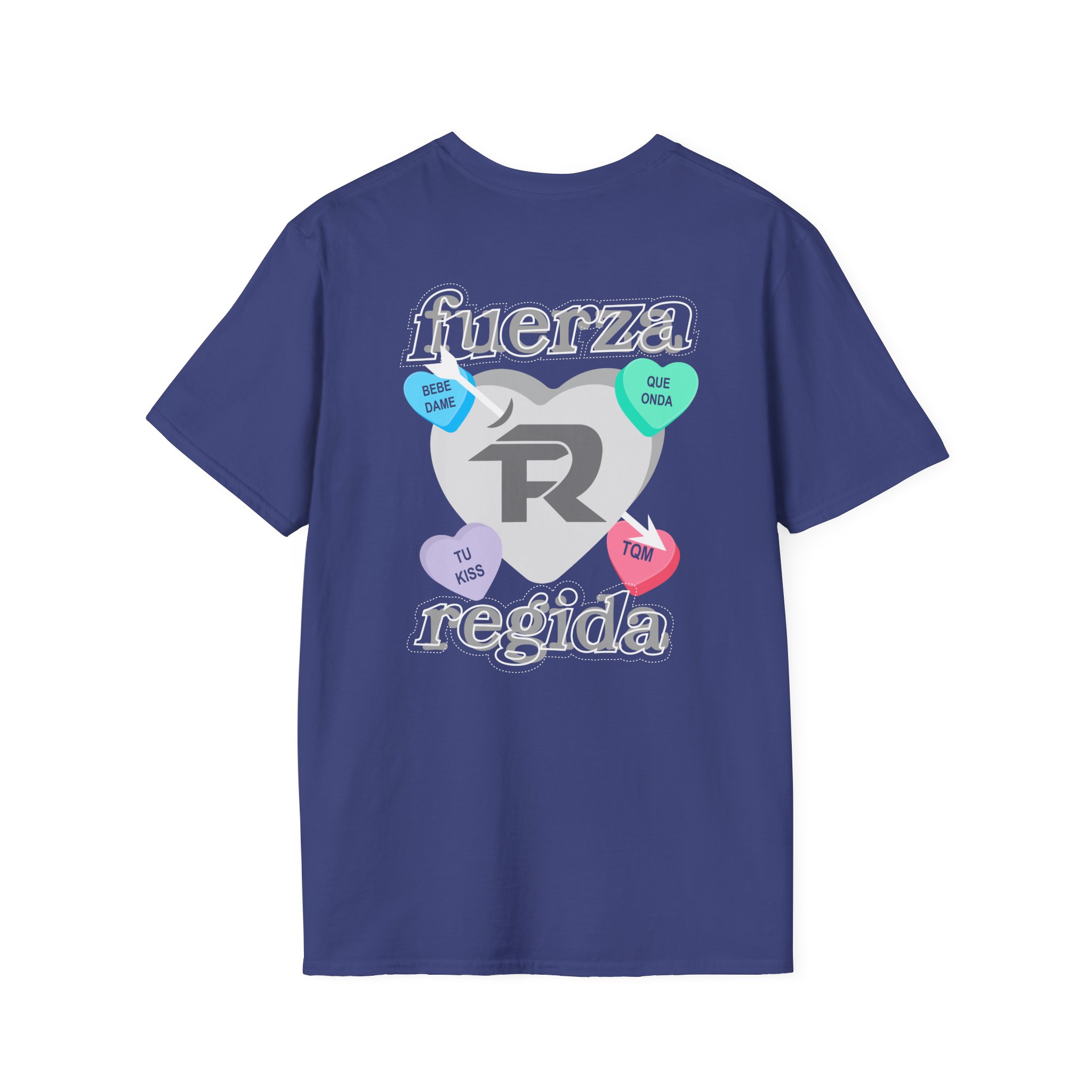 Fuerza Regida Candy Hearts Unisex Softstyle T-Shirt
