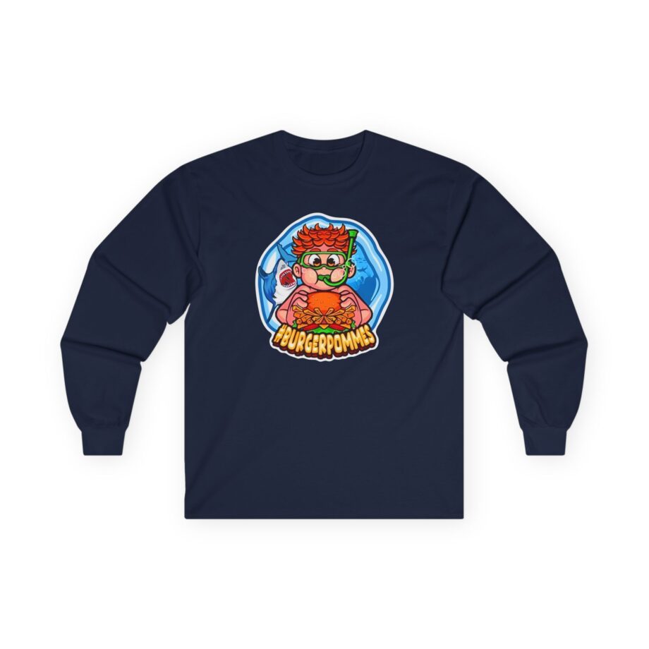 Burger Pommes Unisex Ultra Cotton Long Sleeve Tee