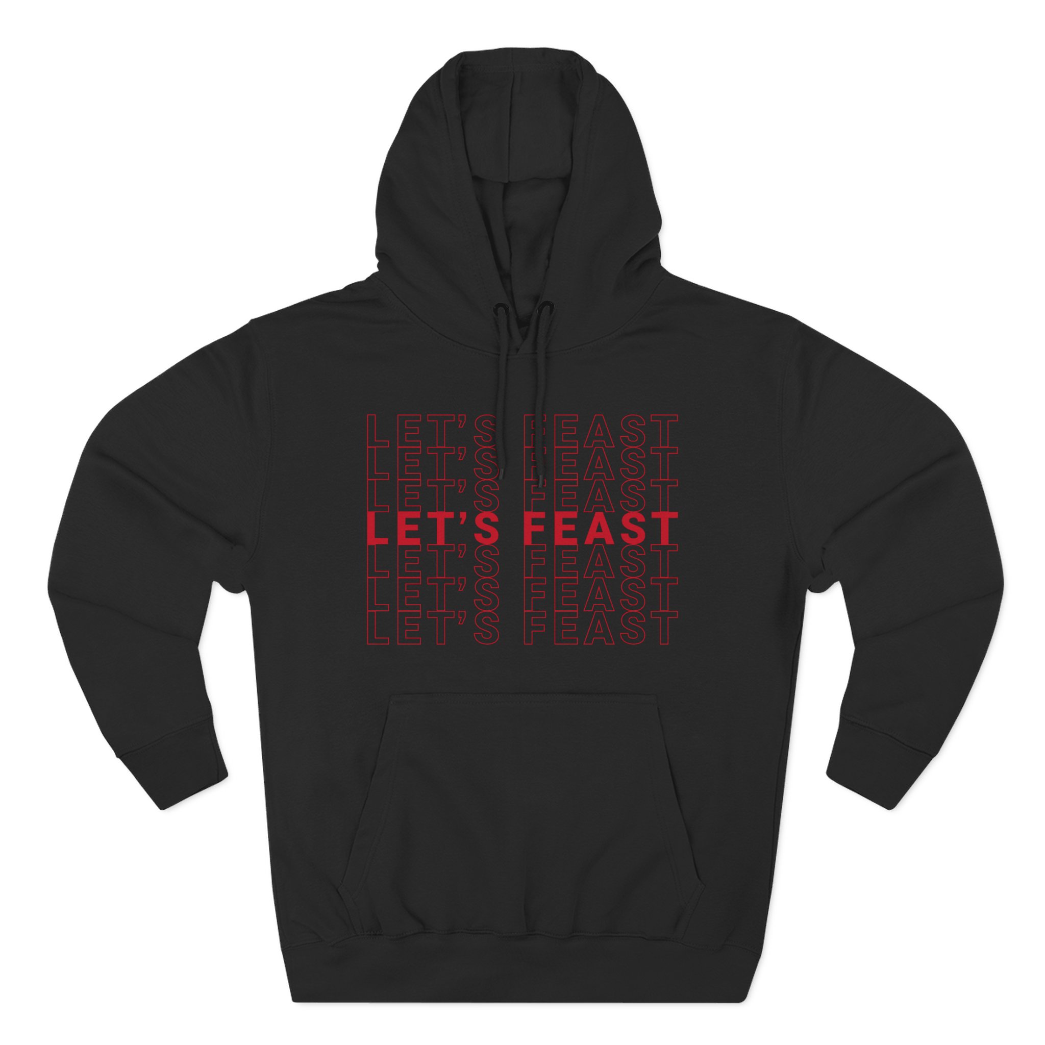Elyse Myers Let’s Feast Three-Panel Fleece Hoodie