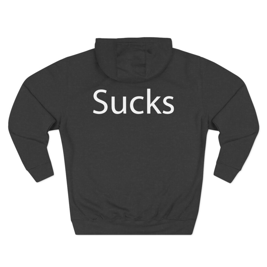 Slushy Noobz Martin Sucks Three-Panel Fleece Hoodie